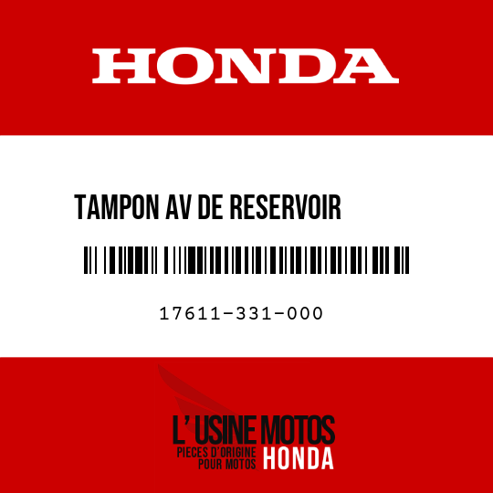 image de 17611-331-000 TAMPON AV DE RESERVOIR       ESSENCE