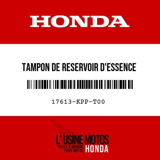 image de 17613-KPP-T00 TAMPON DE RESERVOIR D'ESSENCE