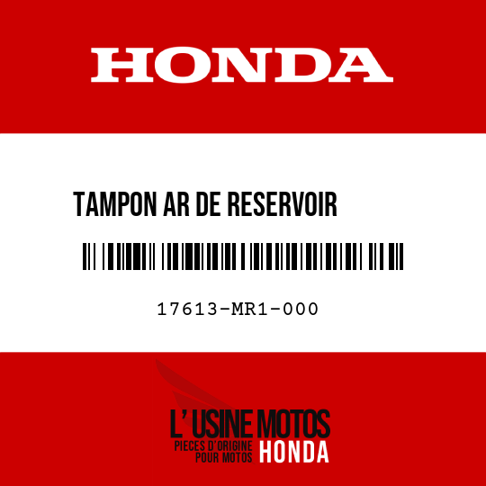 image de 17613-MR1-000 TAMPON AR DE RESERVOIR       ESSENCE