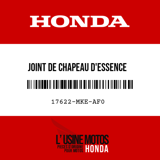image de 17622-MKE-AF0 JOINT DE CHAPEAU D'ESSENCE