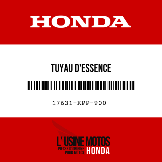 image de 17631-KPP-900 TUYAU D'ESSENCE