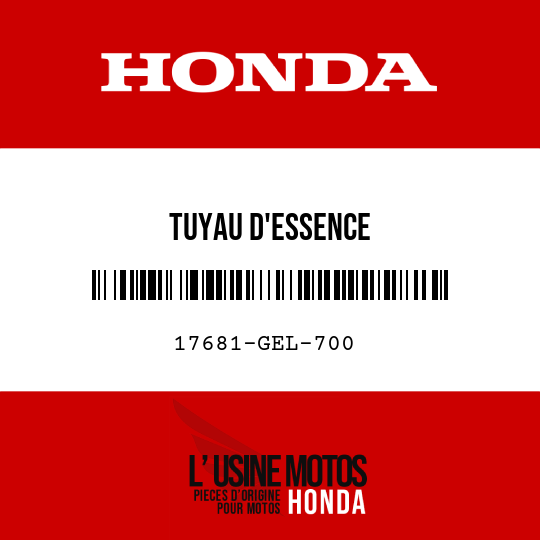 image de 17681-GEL-700 TUYAU D'ESSENCE
