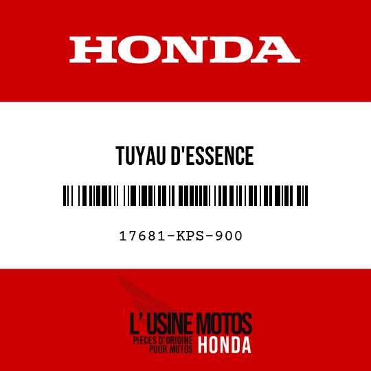 image de 17681-KPS-900 TUYAU D'ESSENCE