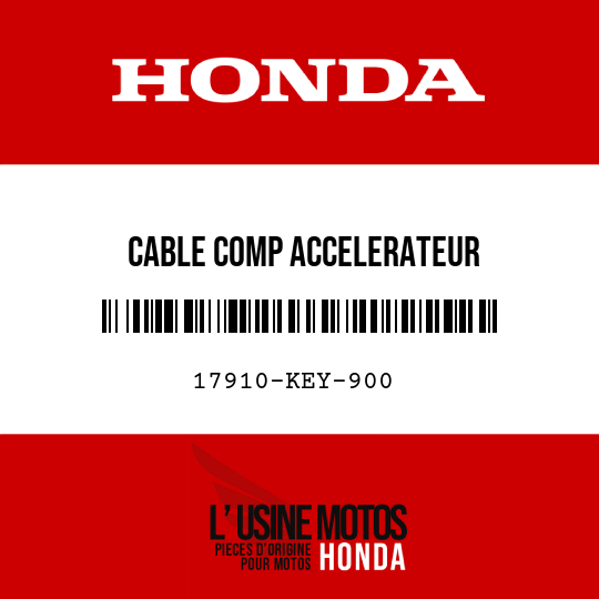 image de 17910-KEY-900 CABLE COMP ACCELERATEUR