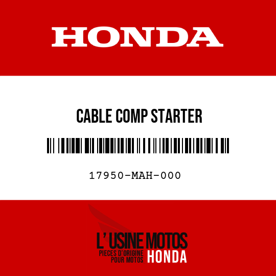 image de 17950-MAH-000 CABLE COMP STARTER