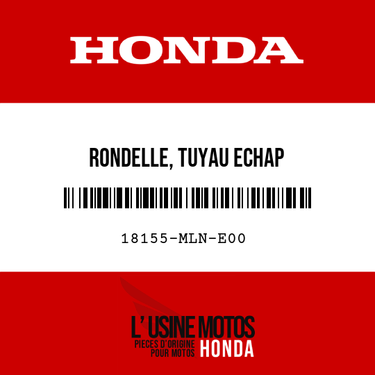 image de 18155-MLN-E00 RONDELLE, TUYAU ECHAP