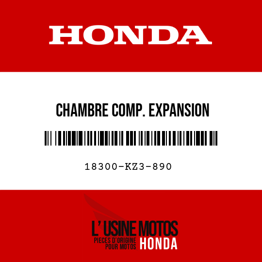 image de 18300-KZ3-890 CHAMBRE COMP. EXPANSION