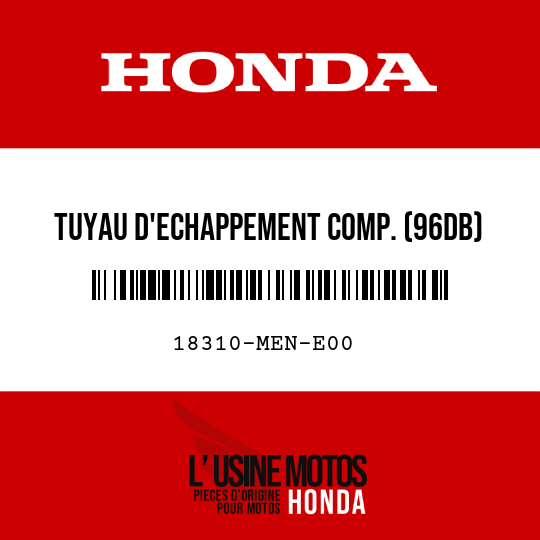 image de 18310-MEN-E00 TUYAU D'ECHAPPEMENT COMP. (96DB)
