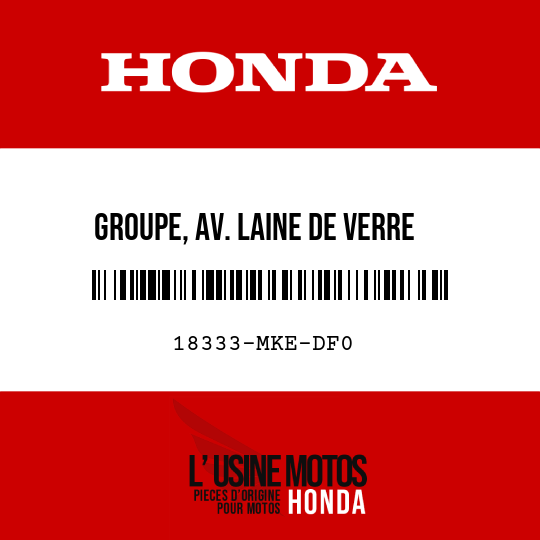 image de 18333-MKE-DF0 GROUPE, AV. LAINE DE VERRE