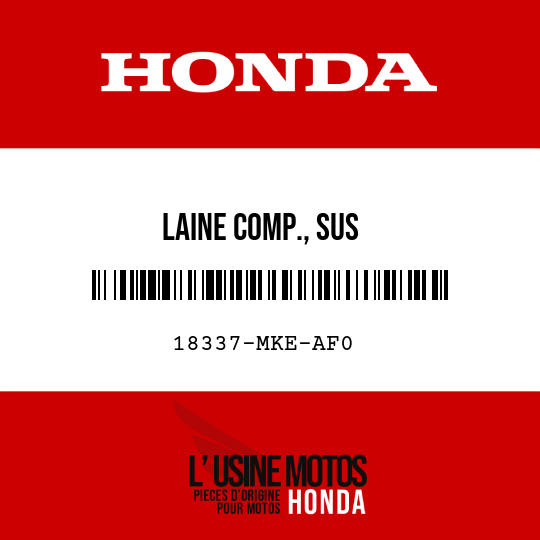 image de 18337-MKE-AF0 LAINE COMP., SUS