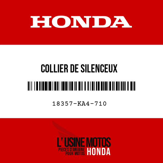 image de 18357-KA4-710 COLLIER DE SILENCEUX