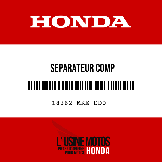 image de 18362-MKE-DD0 SEPARATEUR COMP