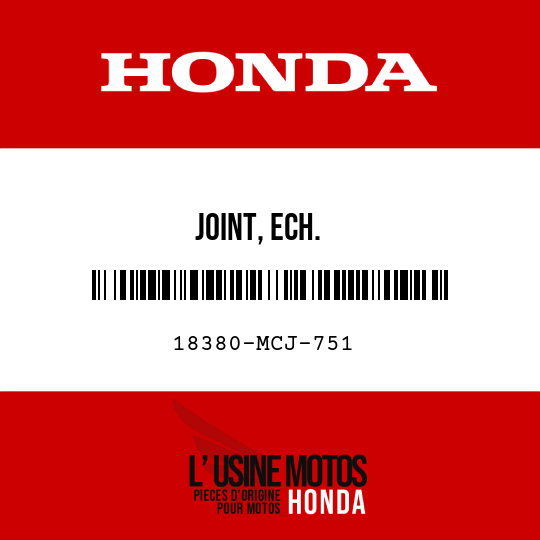 image de 18380-MCJ-751 JOINT, ECH.