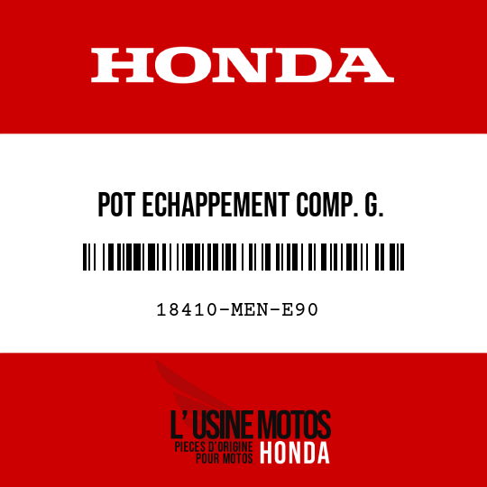 image de 18410-MEN-E90 POT ECHAPPEMENT COMP. G.