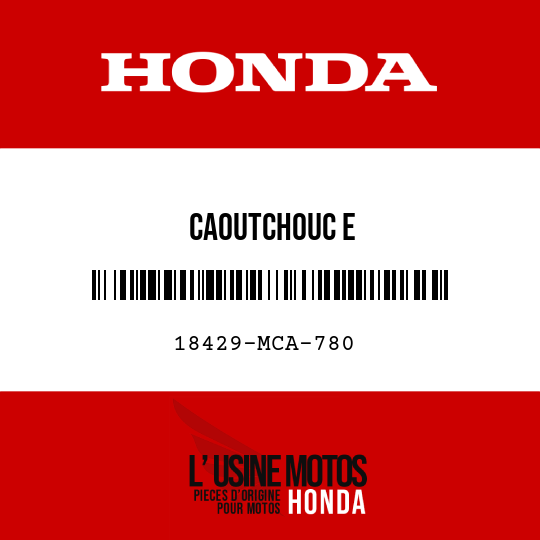 image de 18429-MCA-780 CAOUTCHOUC E