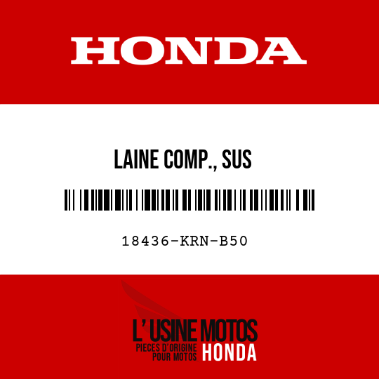 image de 18436-KRN-B50 LAINE COMP., SUS