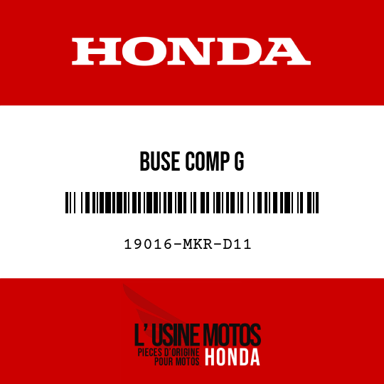 image de 19016-MKR-D11 BUSE COMP G