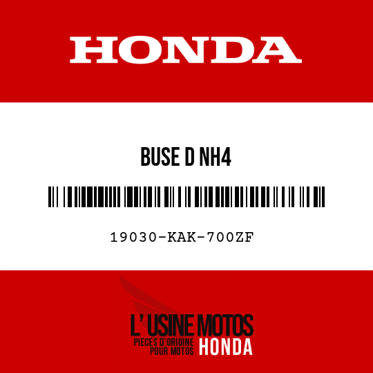 image de 19030-KAK-700ZF BUSE D NH4 