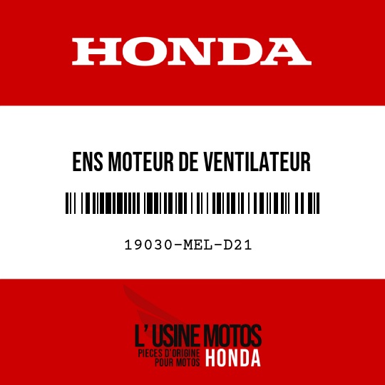 image de 19030-MEL-D21 ENS MOTEUR DE VENTILATEUR