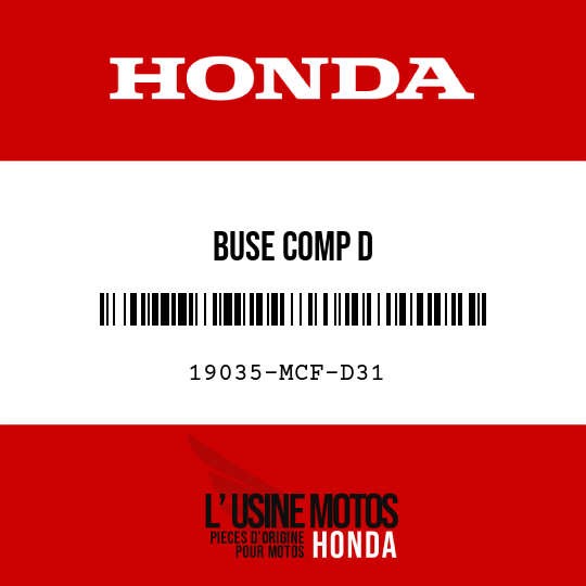 image de 19035-MCF-D31 BUSE COMP D