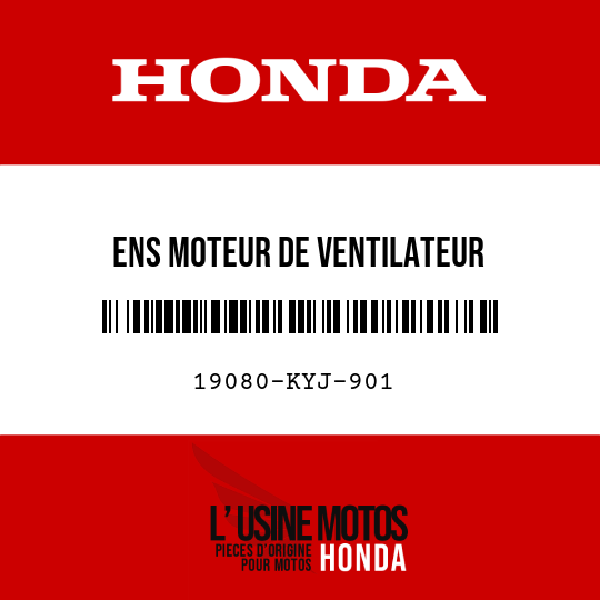 image de 19080-KYJ-901 ENS MOTEUR DE VENTILATEUR