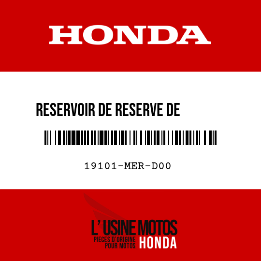 image de 19101-MER-D00 RESERVOIR DE RESERVE DE       RADIATEUR