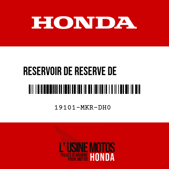 image de 19101-MKR-DH0 RESERVOIR DE RESERVE DE       RADIATEUR