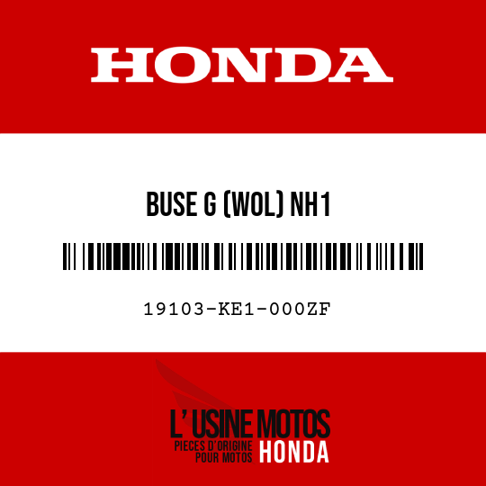 image de 19103-KE1-000ZF BUSE G (WOL) NH1 