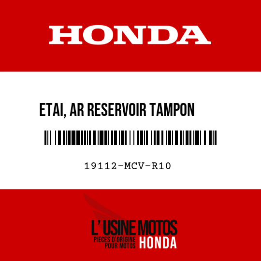 image de 19112-MCV-R10 ETAI, AR RESERVOIR TAMPON    SUPERIEUR