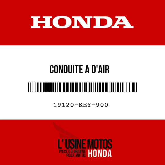 image de 19120-KEY-900 CONDUITE A D'AIR