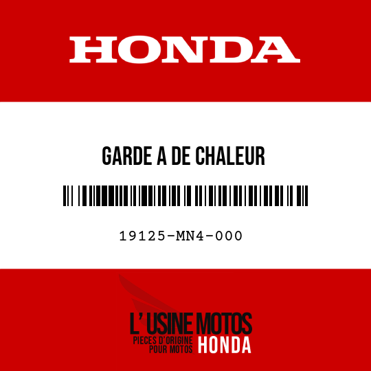 image de 19125-MN4-000 GARDE A DE CHALEUR