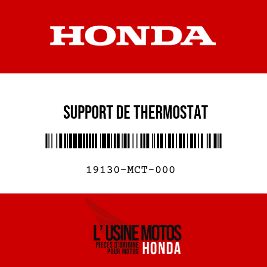 image de 19130-MCT-000 SUPPORT DE THERMOSTAT