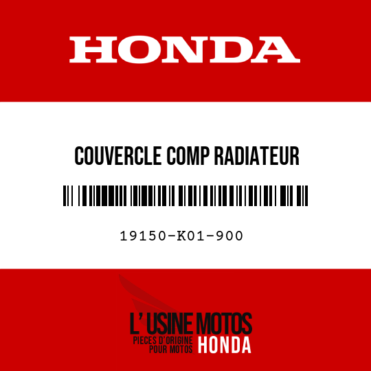 image de 19150-K01-900 COUVERCLE COMP RADIATEUR