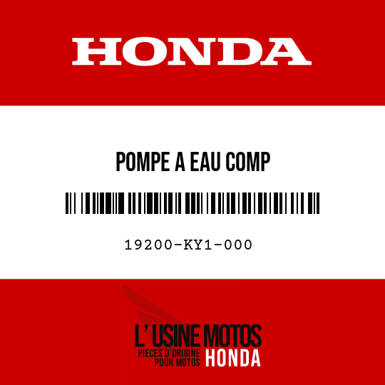 image de 19200-KY1-000 POMPE A EAU COMP
