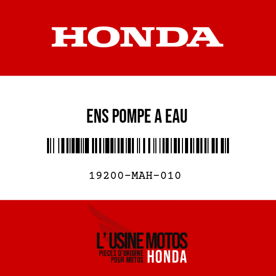 image de 19200-MAH-010 ENS POMPE A EAU
