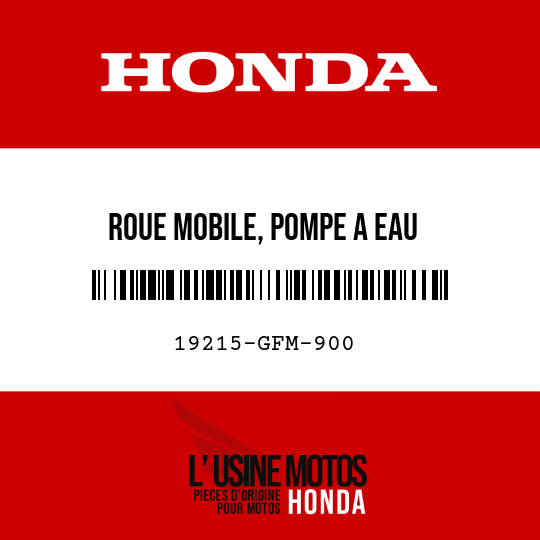 image de 19215-GFM-900 ROUE MOBILE, POMPE A EAU