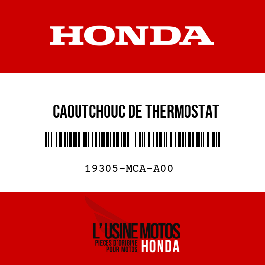 image de 19305-MCA-A00 CAOUTCHOUC DE THERMOSTAT