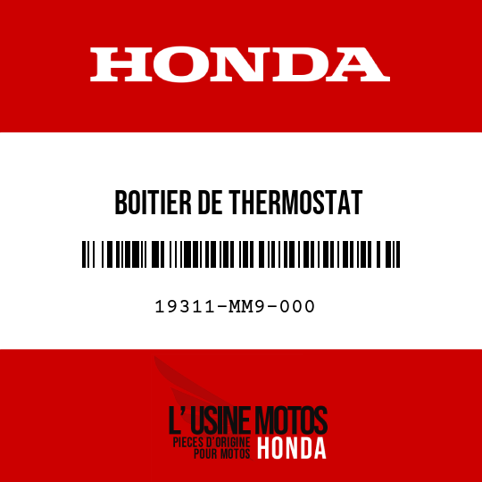 image de 19311-MM9-000 BOITIER DE THERMOSTAT