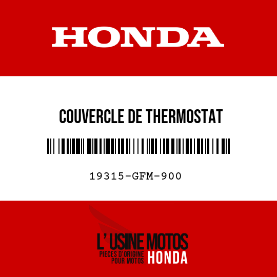 image de 19315-GFM-900 COUVERCLE DE THERMOSTAT