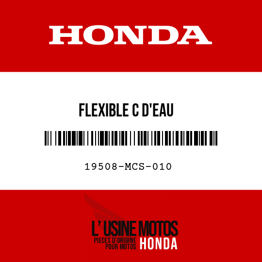 image de 19508-MCS-010 FLEXIBLE C D'EAU
