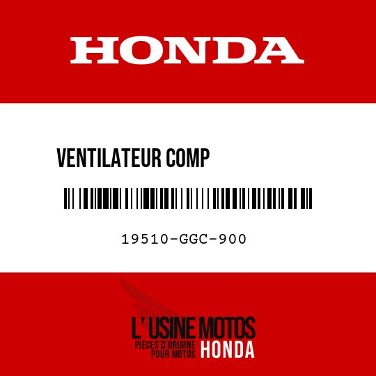 image de 19510-GGC-900 VENTILATEUR COMP             REFROIDISSEMENT