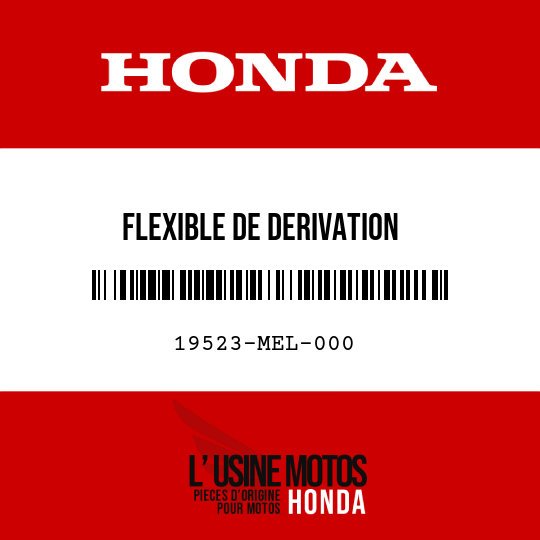 image de 19523-MEL-000 FLEXIBLE DE DERIVATION
