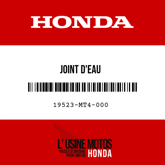 image de 19523-MT4-000 JOINT D'EAU