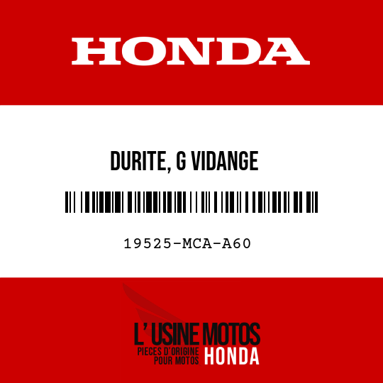 image de 19525-MCA-A60 DURITE, G VIDANGE