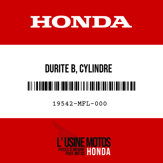 image de 19542-MFL-000 DURITE B, CYLINDRE