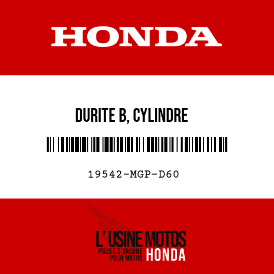 image de 19542-MGP-D60 DURITE B, CYLINDRE
