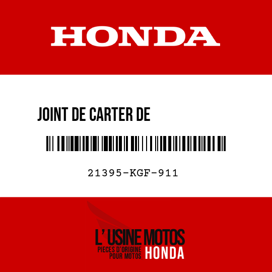 image de 21395-KGF-911 JOINT DE CARTER DE            TRANSMISSION