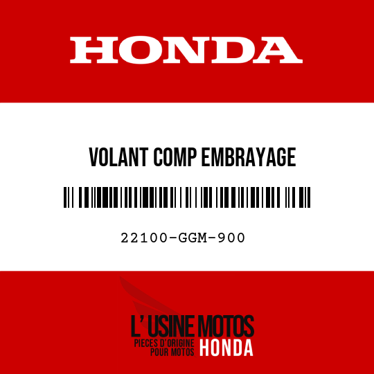 image de 22100-GGM-900 VOLANT COMP EMBRAYAGE