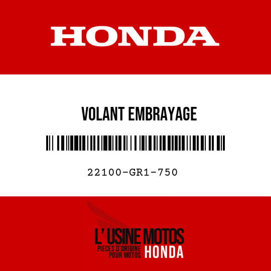 image de 22100-GR1-750 VOLANT EMBRAYAGE