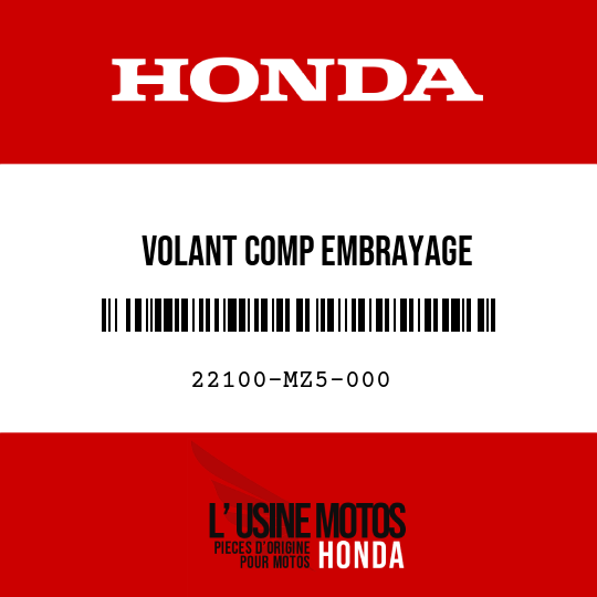 image de 22100-MZ5-000 VOLANT COMP EMBRAYAGE